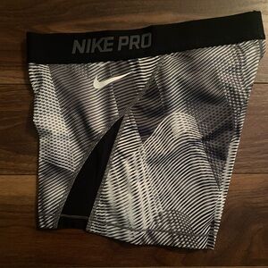 Nike Pro Black and Gray Spandex
